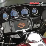 Koso Black Multi Function Gauge Kit for Harley Street Glide Special 14-22