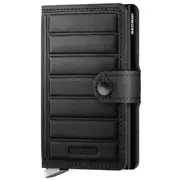 Secrid Premium Miniwallet Compact RFID Wallet - Emboss Lines Black