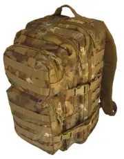 ARID WOODLAND CAMO Molle RUCKSACK Assault Large 36L BACKPACK Tactical Army Pack