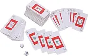 Generic Travel Mahjong Card Set 2 Boxes Portable PVC Mahjong Cards Perfect for Camping Party Games