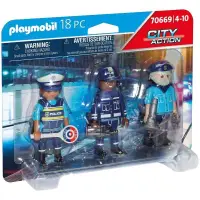 在飛比找蝦皮購物優惠-【宅媽科學玩具】P70669 警察三人組