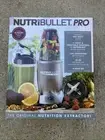 NutriBullet Pro 9 Piece Blender Magic Bullet Gold 900 Watt NIB