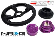 NRG 320mm Pilota Leather BK IN steering wheel 101H Hub Gen2.5 PP Release Lock PP