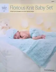 Florious Knit Baby Set Pattern Leaflet by Annie's Signature Designs 2016