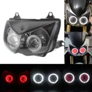 For Kawasaki NINJA 250R Z750 Z1000 Fully Assembled Headlight Angel Devil Eye