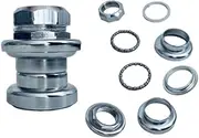 AUTES 1" Threaded Bicycle Headset Combo 8pcs, Front Bike Fork Bowl Set for Mountain Bike/MTB Road Bike