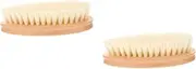 [LIFKOME] Laundry Brush Laundry Scrub Brush Laundry Cleaning Tile Cleaning Brush Softer Bristles Tool Multipurpose Brush Clothes Cleaning Supplies Bath Tub Cleaning Brush Yellow Beech