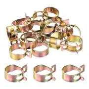 ID 25mm 1inch Fuel Line Hose Clips,Pipe Clamps,Spring Hose Clamp,20PCS