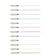 Fibre Pigtail Lc Os1 Singlemode 2M 12 Pack Rainbow