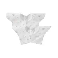 在飛比找ETMall東森購物網優惠-圍兜新生兒口水巾2件四季童裝