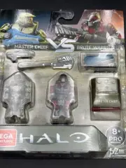 MEGA Construx Halo Infinite Master Chief vs Brute Warrior Action Figures New
