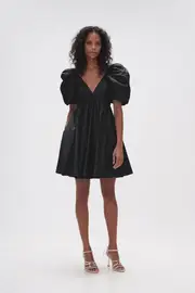 Gabrielle Plunge Mini Dress