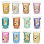 500g Flower Shaped Sealing Waxes for Wax Seal Stamp Colorful Waxes Seal Beads