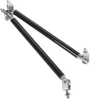 AKOOSY 1 Pair Adjustable Splitter Rods Front Bumper Guard Tie Support Bars for Enhanced Vehicle Appearance and Durable and Construction