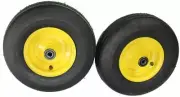 2 New 13x5.00-6 Rib Tires on Front Wheel fits John Deere Zero Turn AM138762 J-10