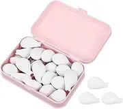 uxcell 20 Pcs Duvet Cover Pins to Hold Comforter Inside, Duvet Clips with Soft Fabric Material for Quilt Cushions Curtains, White (Fish)