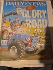 2008 New York Daily News New York Giants Football Super Bowl Preview. Manning