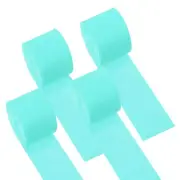 1.8 Inch Crepe Paper Streamer, 4 Roll 328ft Crepe Paper Sheet, Bright Blue