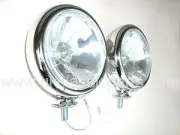BMW Mini 07+ R55 R56 R57 Wipac Chrome Spot Driving Lights 2 Lamps Kit S6055