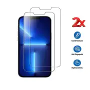 2X Tempered Glass Screen Protector For iPhone 15 14 13 12 11 Pro Max 7 8 PLUS XS