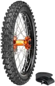 METZELER 80/100-21 MC360 MIDSOFT OFF-ROAD DIRT FRONT TIRE + TUBE KTM