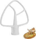 K45B Coated Flat Beater for Kitchenaid Stand Mixer,4.5-5 Quart White