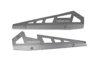 Pro Armor Flat Rock Sliders Sparkle Silver Metallic #P141221SSM Polaris