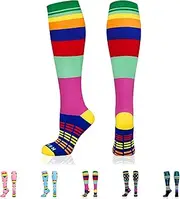 NEWZILL Compression Socks (20-30mmHg) for Men & Women, BEST Graduated Athletic Fit for Running, Nurses, Shin Splints, Flight Travel & Pregnancy. Boost Circulation