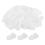 R-Type Cable Clamps, 5.2mm 0.2 Inch Cable Organizer Cord Clips White, 200pcs