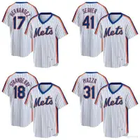 在飛比找蝦皮購物優惠-Bsb MLB 紐約大都會隊棒球 T 恤 Hernandez