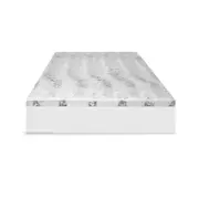 SensorPEDIC 3 Charcoal Infused Memory Foam Mattress Topper, Twin Xl