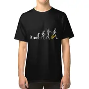 Tuba Evolution - no tagline T-shirt TEE