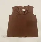 M.M. Lafleur Women's The Rowling Top Soft Wave - Size 1+ - Mocha