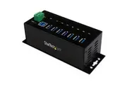 StarTech.com 7 Port Industrial USB 3.0 Hub with ESD - 5Gbps - 7 Total USB Port(s) - 7 USB 3.0 Port(s)