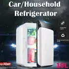 Portable Mini Bar Fridge 10L Table Top Electric Small Cooler Bedroom Car Ice Box