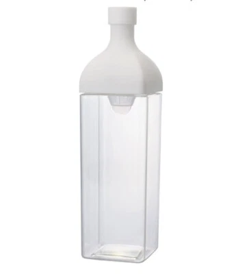 Hario Ka-Ku Bottle Cold Brew Tea Bottle 1200ml / 40 Oz White Mesh Filter