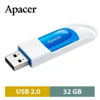 在飛比找金石堂優惠-宇瞻Apacer AH23A-32GB USB2.0飛梭碟