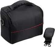 Mipcase Camera Sling Shoulder Bag Portable Camera Storage Bag Compact Crossbody Design with Strap Protective Case for DSLR Lens Accessories for