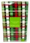 Avon Home Fashions Cotton Tablecloth Christmas Plaid 60 x 118 Rectangle New Vntg