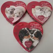 Russell Stover (3-PACK) PUPPY Print Assorted Chocolates - 6 Flavors - 21 Pieces