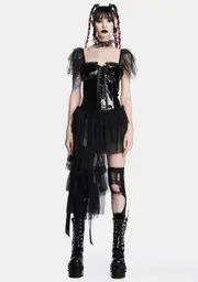 [Widow] Love N' Fury Corset Dress