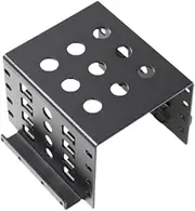 MagiDeal 2.5inch HDD Mounting Rack Space Extension High Performance Hollow Design Hard Drive Tray Heat Dissipation for Tabletop Laptop, Black