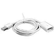 USB A Male to A Female M/F Extension Cable Cord White 102cm Long