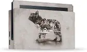 Official Klaudia Senator Vintage French Bulldog Vinyl Sticker Gaming Skin Decal Cover Compatible with Nintendo Switch Console & Dock