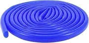 X AUTOHAUX 1 Pcs Silicone Vacuum Tubing Hose 20Ft 11/16" 18mm ID 2mm Thickness Automotive Vacuum Line High Temperature Blue 130PSI Max Pressure