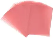 uxcell 60 Sheets Vellum Paper 4x6, Vellum Paper Printable Translucent Paper 100GSM for Invitations Printing, Light Red