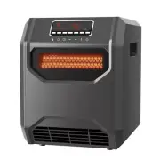 1500 Watt 6 Quartz Infrared Cabinet Heater Remote Control Electronic Thermostat