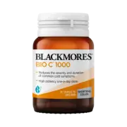 Blackmores Bio C 1000 31 Tablets Shortens Cold Support Immune System Health