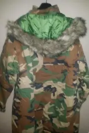 cyber tech military jacket NOW $65!