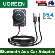 UGREEN 35002 Bluetooth 5.4 Receiver AUX Car Audio Adapter Noise Cancellation